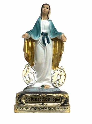 Imagem de Nossa Senhora da Medalha Milagrosa  9 CM